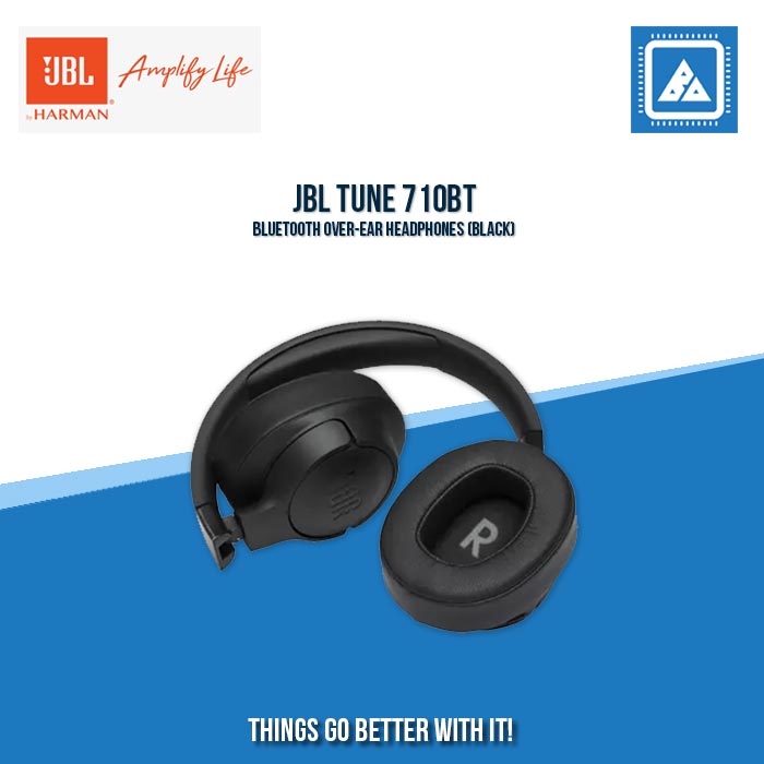 JBL TUNE 710BT BLUETOOTH OVER-EAR HEADPHONES (BLACK) JBL TUNE 710BT BLUETOOTH OVER-EAR HEADPHONES (BLACK)